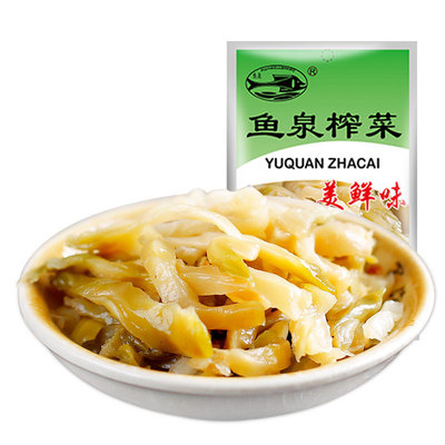 重庆鱼泉榨菜美鲜70g清淡航空