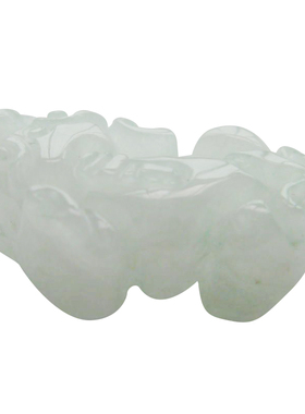 本命年吉祥翡翠玉吊坠双貔貅手链DIY配件散珠十二生肖挂件