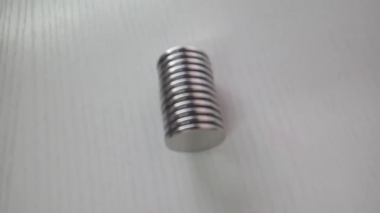 1.26"d X 1/8"h Neodymium 1 Tesla Permanent Buy 1 Tesla