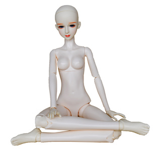 玩具60cm换装娃娃心怡3分doll 三分mjd机械关节素体非bjd可男可女