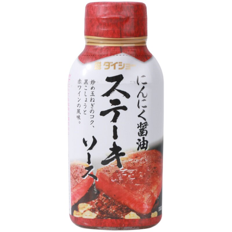 日本进口蒜香牛排酱170g