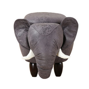 创意实木脚凳恐龙换鞋凳储物矮凳试鞋凳沙发凳设计师家具收纳脚凳