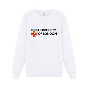 伦敦大学卫衣套头圆领校服纪念品青少年冬季加绒加厚学生班服外套