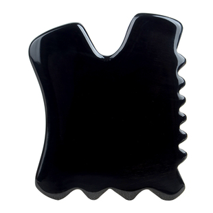 黑水牛角筋膜松懈刮痧板龟背体雕板大号圆盘背胸腿部美容院培训用