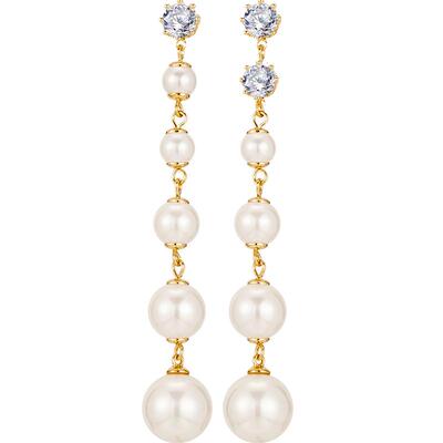 独特长款珍珠耳饰耳环高级感耳坠