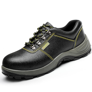 劳保鞋男防砸防刺穿包钢头工作鞋老保钢板电焊工工地专用耐磨劳动