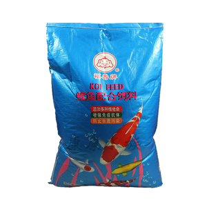 康卿增色大袋装中粒20kg鱼食