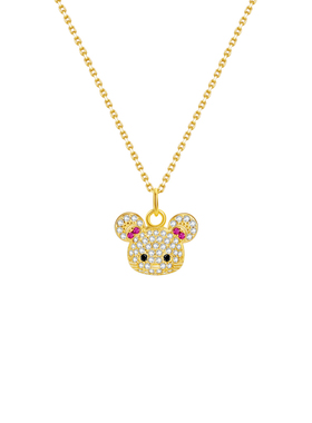 thisness生肖鼠纯银新年礼物项链