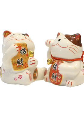小摆件创意礼品装饰日本招财猫