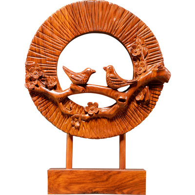 喜上眉梢黄花梨木中式