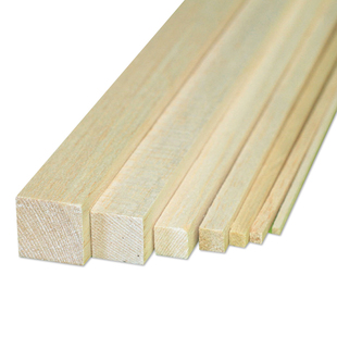 进口3A级轻木条长方木条手工飞机木条航模模型材料巴尔沙木包邮