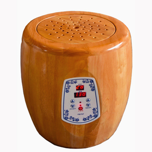 骑胜艾灸家用仪器坐灸凳妇科坐灸仪无烟熏蒸仪宫寒木坐熏仪加艾绒