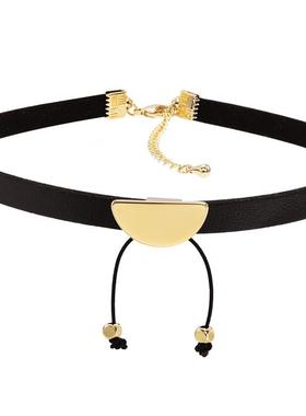 饰品短款项圈黑色脖颈链