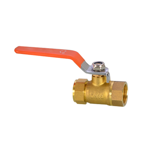 1216铝塑管球阀4分卡套式阀1620太阳能热水器阀门6分燃气地暖开关