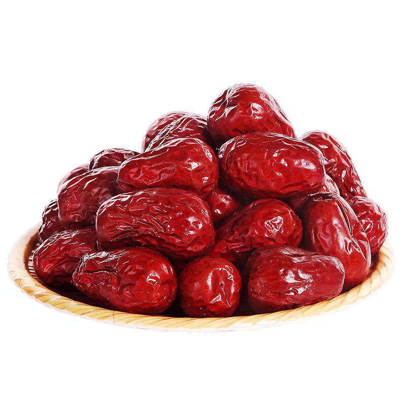 峁圪垯 陕西特产狗头枣大红枣1250g干果枣子零食可夹核桃仁