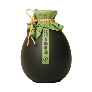 山村风物青梅米酒500ml 客家米酒米酿甜酒手工糯米酒花果酒梅子酒