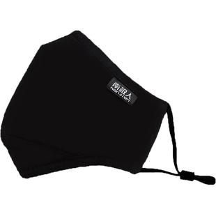 纯棉口罩保暖立体3d女高颜值男潮款防风寒防尘秋冬季2023网红黑色