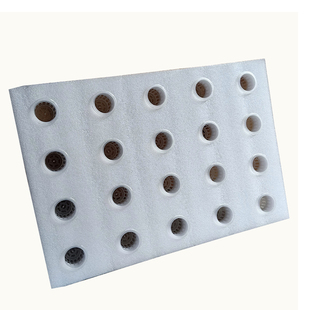 水培蔬菜定植板无土栽培设备鱼塘水上种菜水耕带孔种植漂浮泡沫板