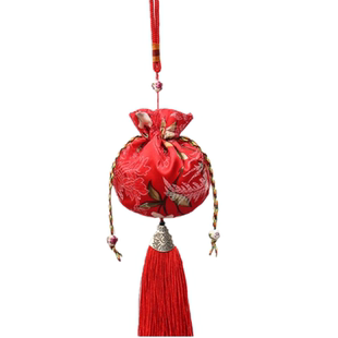 端午节薰衣草助眠干花香包香囊驱蚊艾叶香袋持久随身古风荷包空袋