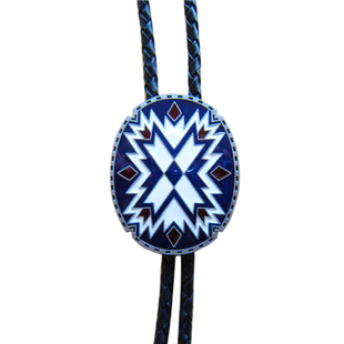 休闲波洛领带时尚猫眼花纹男女西部牛仔衬衣卡扣领结日韩bolo tie