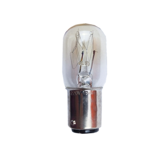 B15卡口缝纫机照明灯泡220V15W20W25W显微镜灯泡B15双触点柔光泡