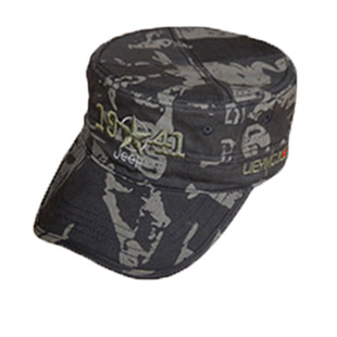 户外纯棉黑鹰1941帽子户外迷彩遮阳帽男女休闲旅游帽登山平顶帽