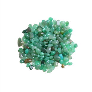 优质保真东陵玉碎石水晶枕头消磁美甲石头花盆鱼缸造景装饰