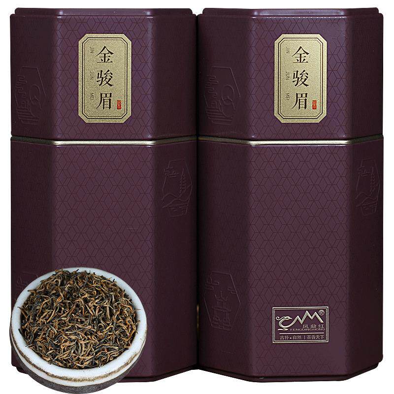 茶叶武夷山新茶罐装凤鼎红礼盒装