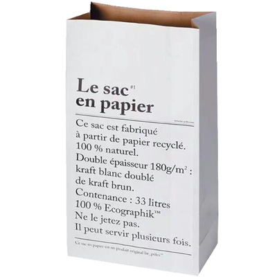 ins北欧风牛皮纸袋收纳袋纸花瓶拍摄道具家居装饰收纳摆件