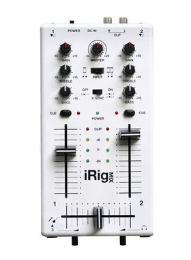iRigMIX手机平板DJ打碟混音台