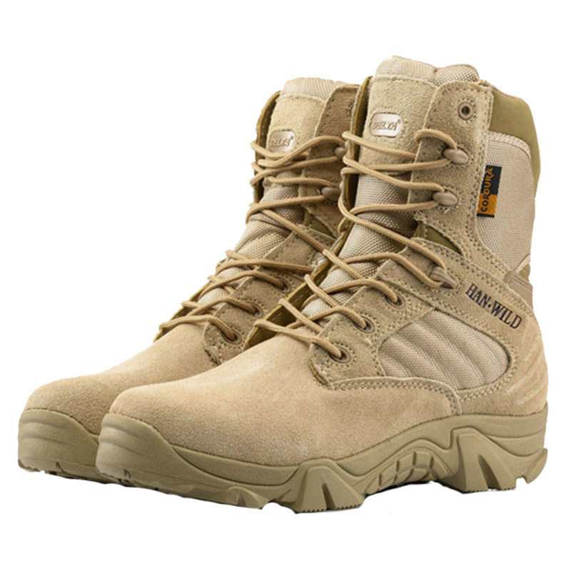 户外高帮登山靴耐磨防滑