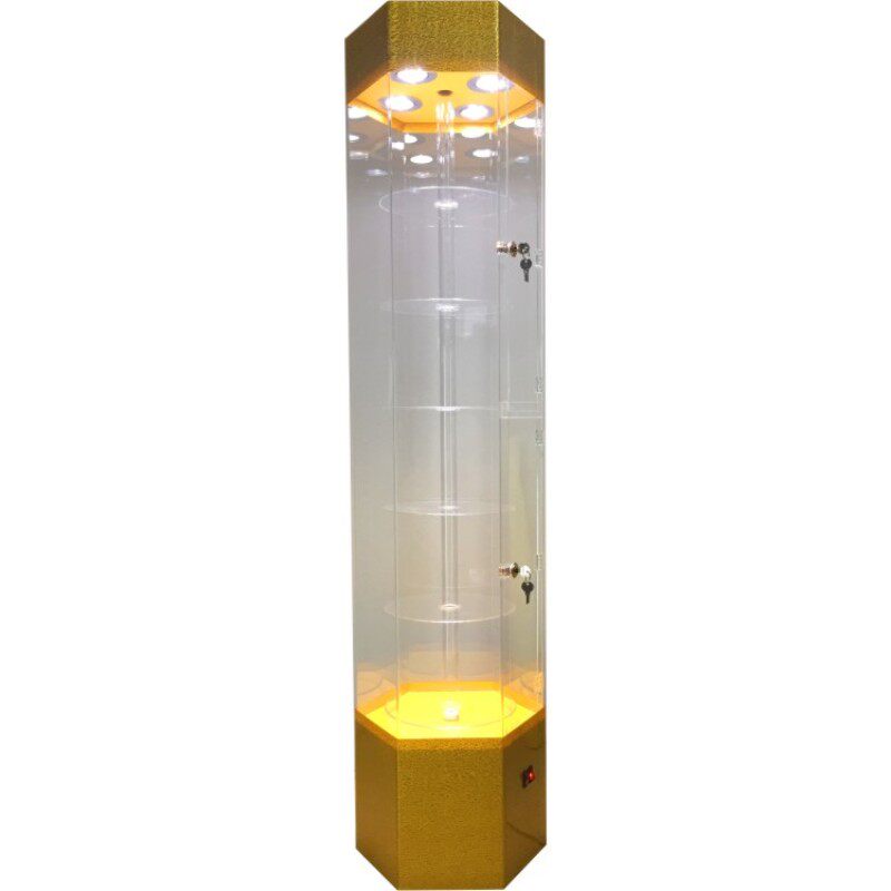 手表饰品手办玩具产品旋转展示柜