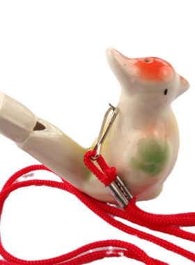 陶瓷口哨音乐趣味玩具孔雀