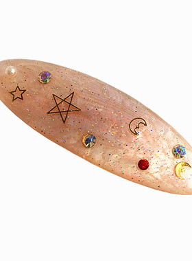 日系ins原宿风星月梦幻弹簧夹