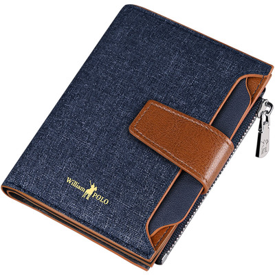钱包英皇保罗韩版帆布男