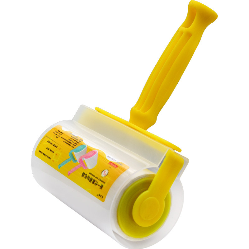 滚刷粘毛器滚筒粘毛衣服衣物刮沾吸除刷毛去毛神器替换卷纸粘尘纸