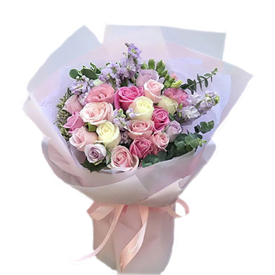 上海鲜花速递绣球玫瑰送礼开业