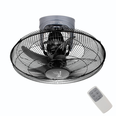 assam360度摇头遥控纯铜线吸顶扇