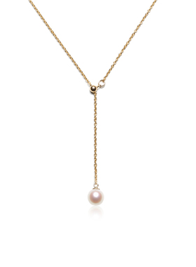 戴妮雅天然淡水锁骨链可调节珍珠