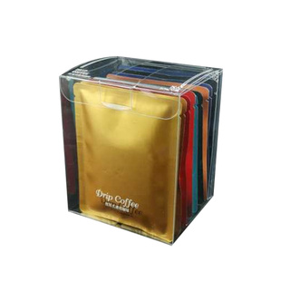 透明挂耳咖啡包装盒咖啡包装外盒磨砂透明挂耳盒子现货可定制50个