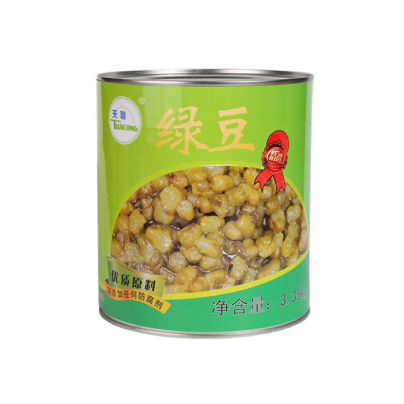 绿豆罐头烧仙草糖水天聪甜品