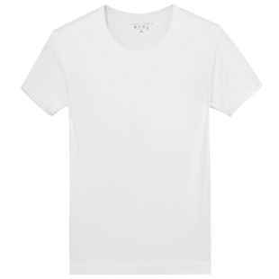 Chicks鸡仔唛儿童内衣莫代尔男童短袖T恤圆领内衣中大童打底衫夏