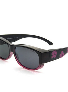 古龙近视眼睛女司机夹片太阳镜