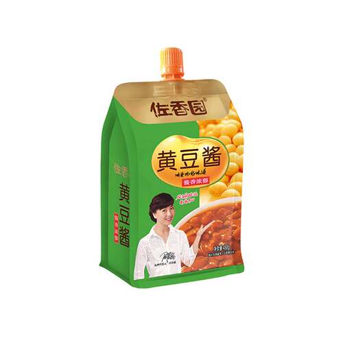 佐香园黄豆酱450g*24袋 东北大酱豆瓣酱沾葱沾菜下饭酱整箱优惠装