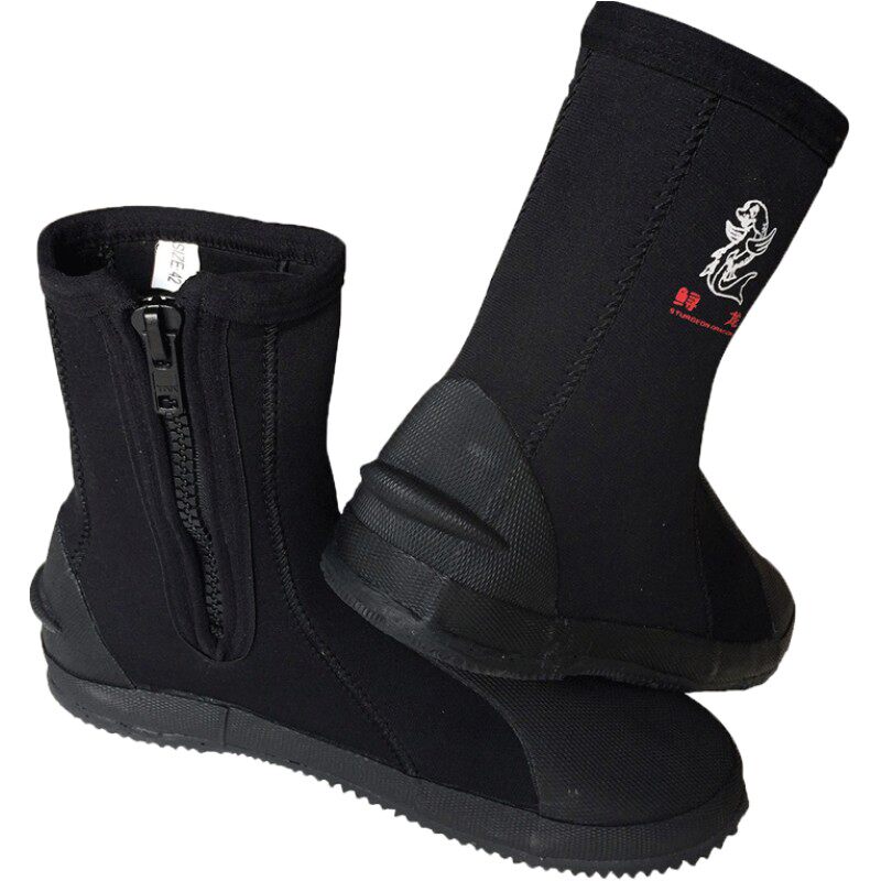鲟龙防滑户外毛毡底登礁海钓钓鱼鞋矶钓短筒鞋FISHING SHOES