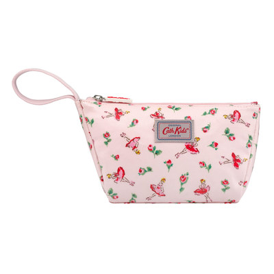 【国内现货】粉色玫瑰印花化妆包