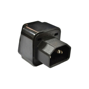 台湾JEC原产C13直头端子接线IEC320-C14三芯3孔接线插头可拆自接