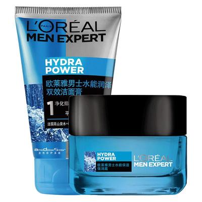 保湿洗面奶欧莱雅男士水能