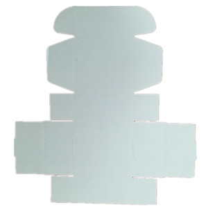 长条型纸盒白盒包装盒定制扣底盒快递打包盒白色飞机盒可定做印刷