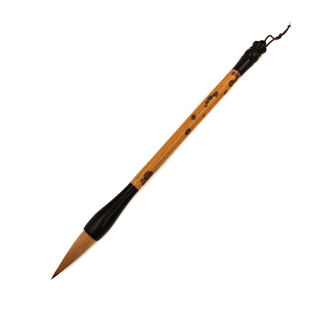 湘妃竹北尾辽毫纯狼毫套装大楷中楷小楷毛笔颜楷欧楷田楷毛笔笔头